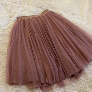 Pink ballerina skirt